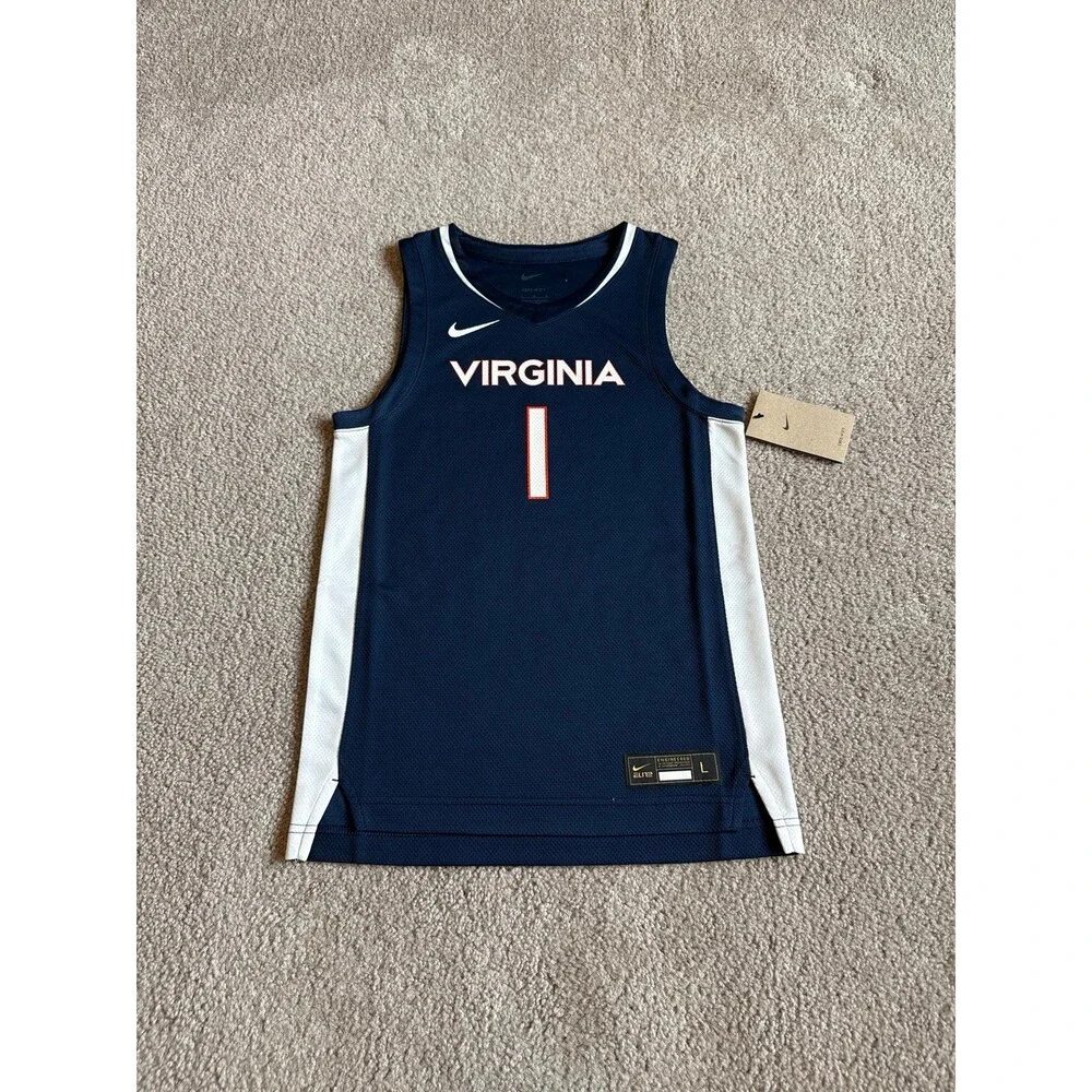 Virginia Tech Hokies Nike NWT Youth Basketball Jersey Size Large